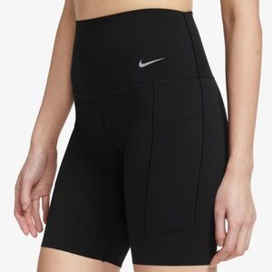 Nike Women's Universa Medium Support High-Waisted 8" Biker Shorts